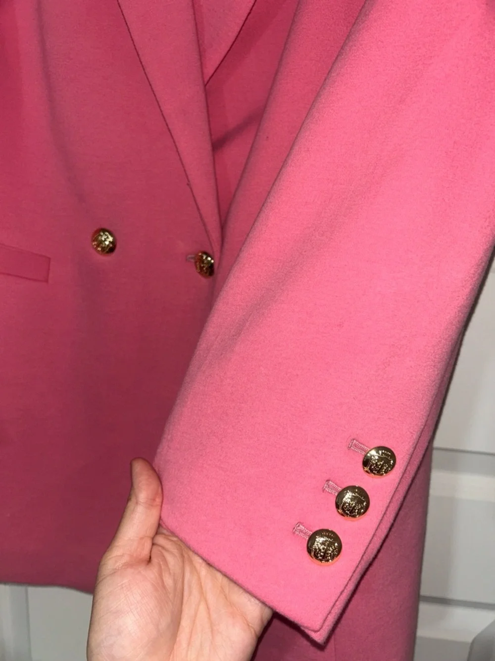 Talbots Rose Pink Blazer Jacket - Picture 4 of 6